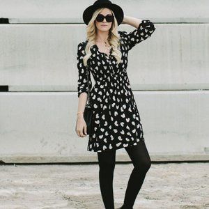 Anthropologie Maeve Banet Heart Dress
